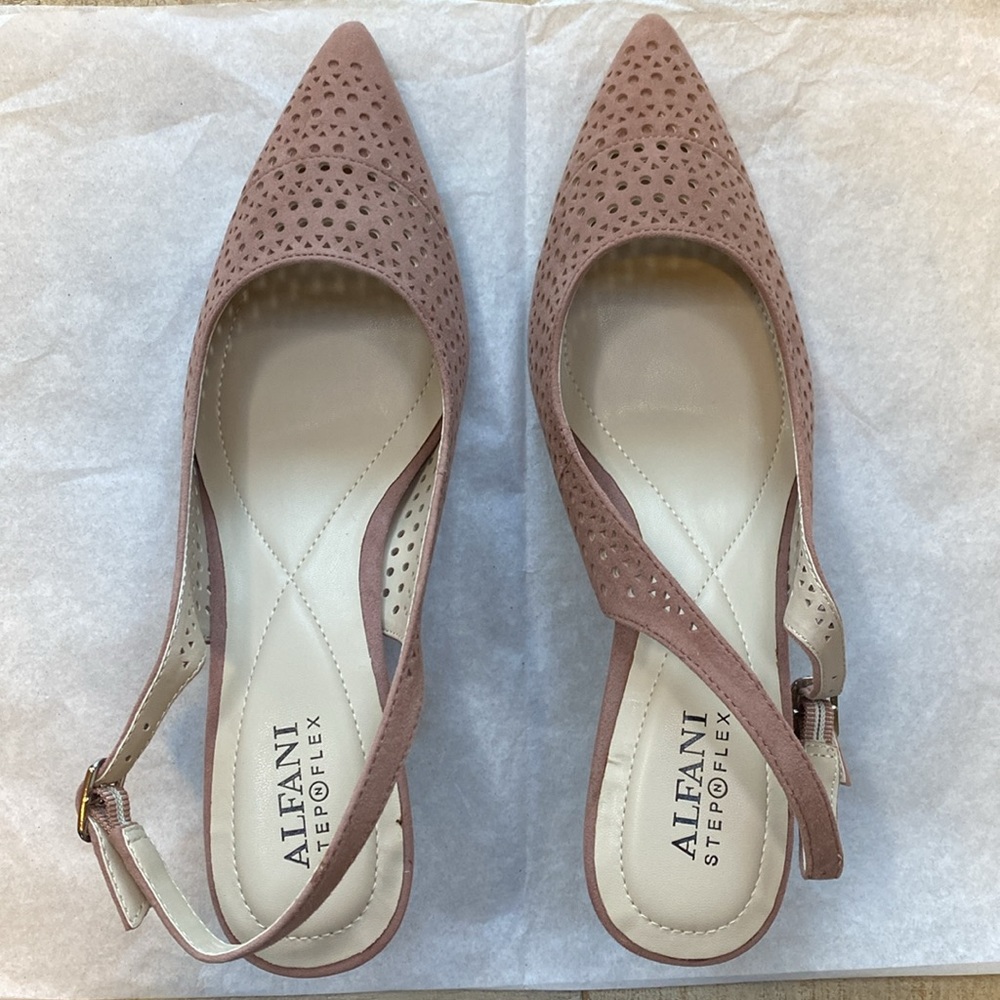 Alfani “Breeze” slingbacks NWT